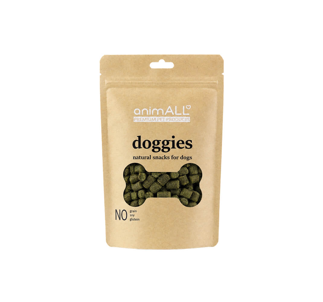 animALL Doggies Ryba & Mořská řasa malé kuličky 150 g