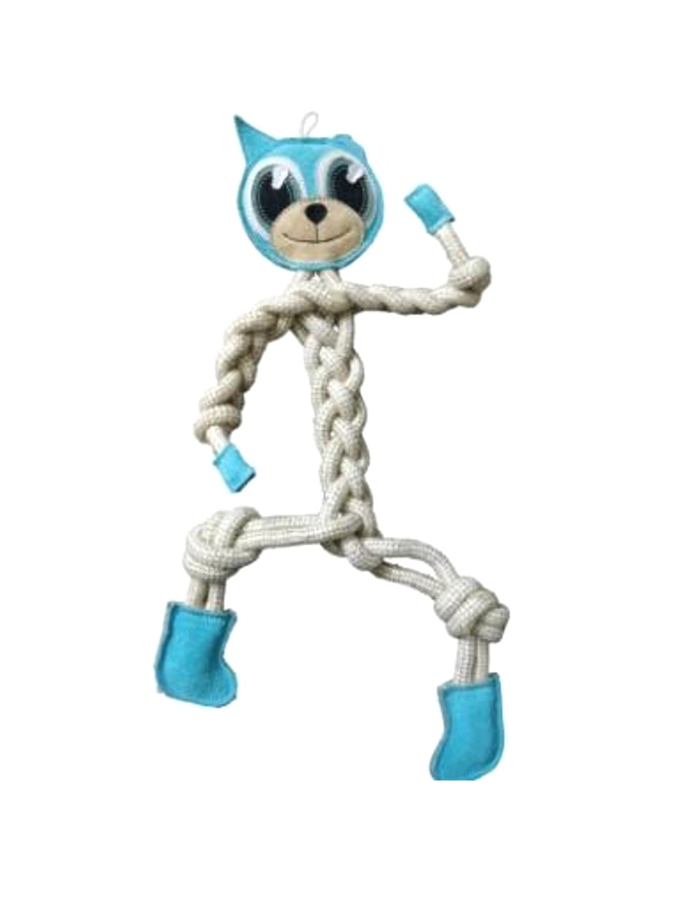 animALL Hračka Mr.Roper Cat kůže+lano 47 cm/9 mm