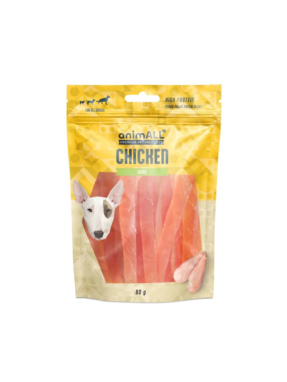 animALL Měkké kuřecí proužky
