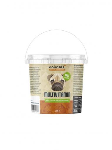 animALL Multivitamín Krill, řasy a žraločí chrupavka 250 g