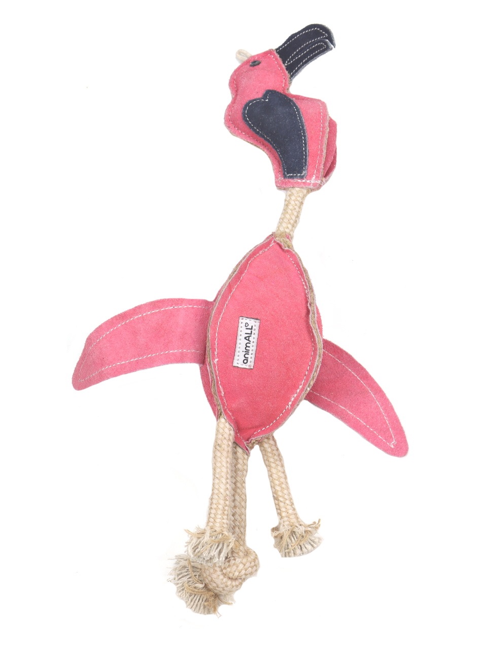 animALL Hračka Sup kůže s provazy barevný